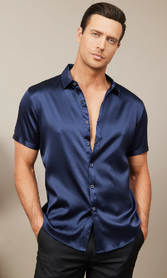 Silk Mens Clothing